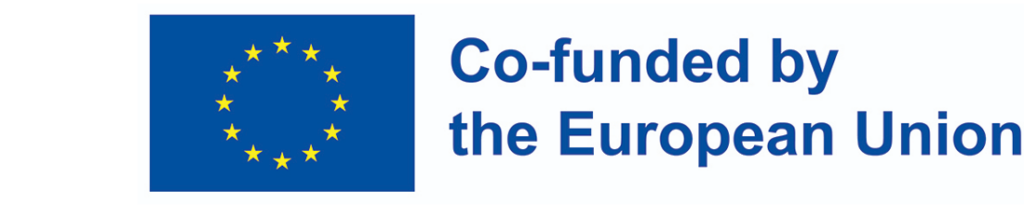 Logo, joka kertoo hankkeen olevan Euroopan Unioni osarahoittama